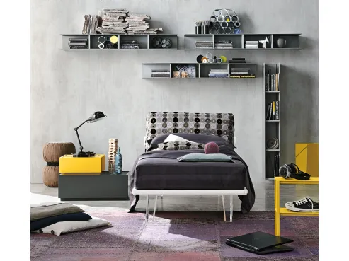 Letto singolo di Tomasella modello Piuma