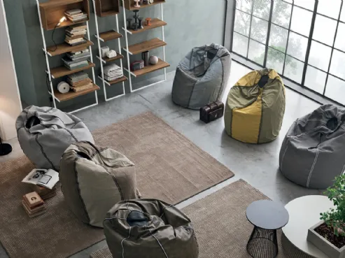 Pouf lineare Comodo di Tomasella