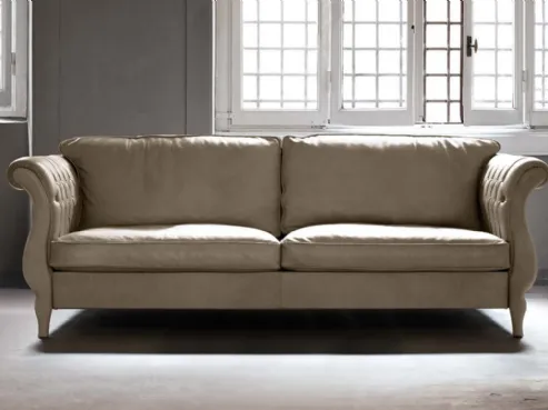 poltrone classiche in pelle