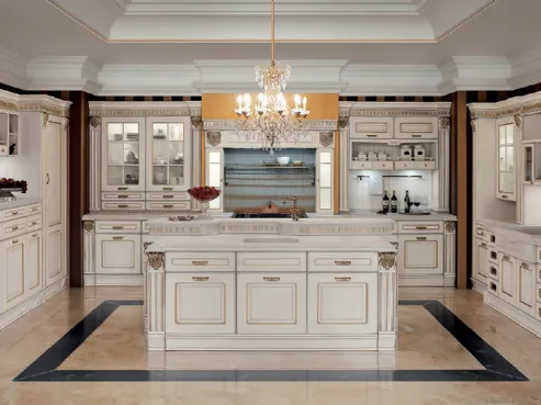 Cucina classica in stile impero Imperial 2 di Aran