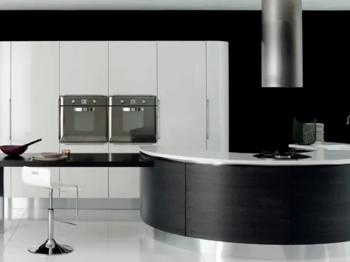 Cucina di design in essenza Basic opaca Volare 1 di Aran
