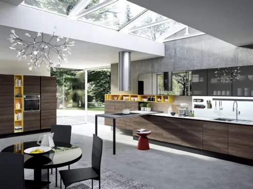 Cucina con penisola Mia 4 Aran
