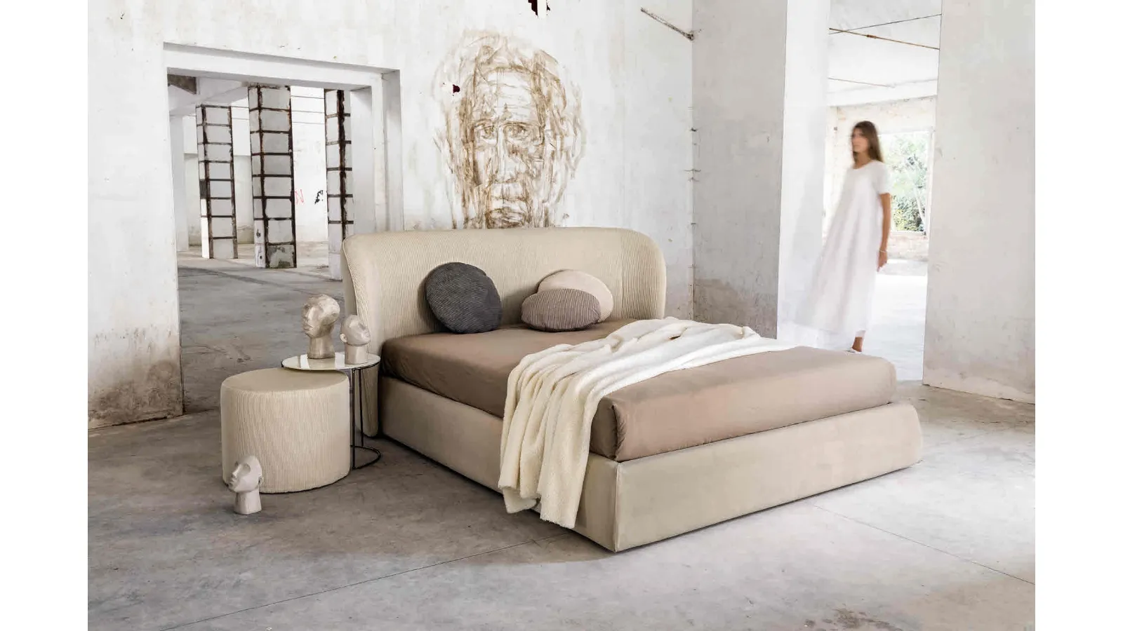 Letto Dior con box contenitore di Veneran