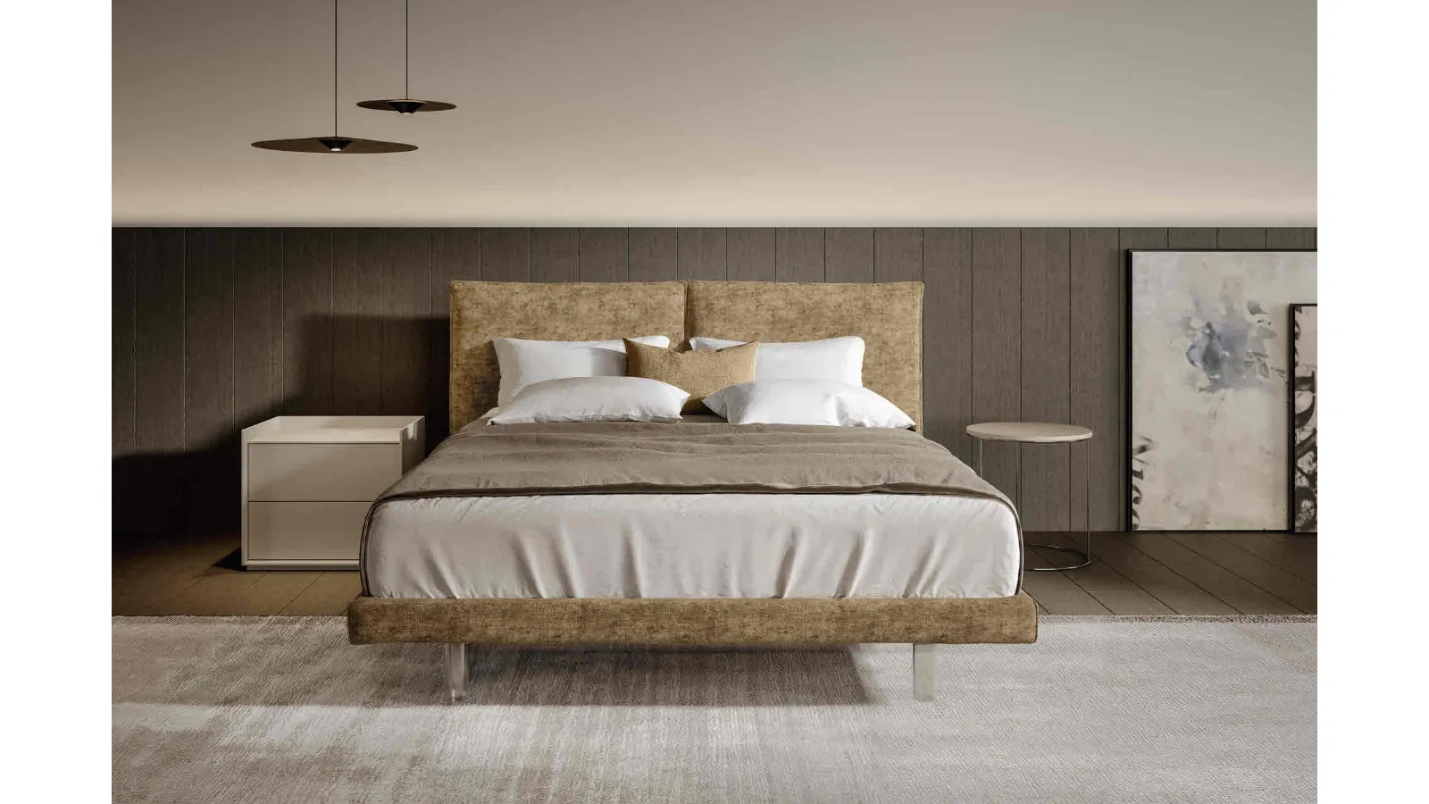 Letto matrimoniale Drop di Veneran