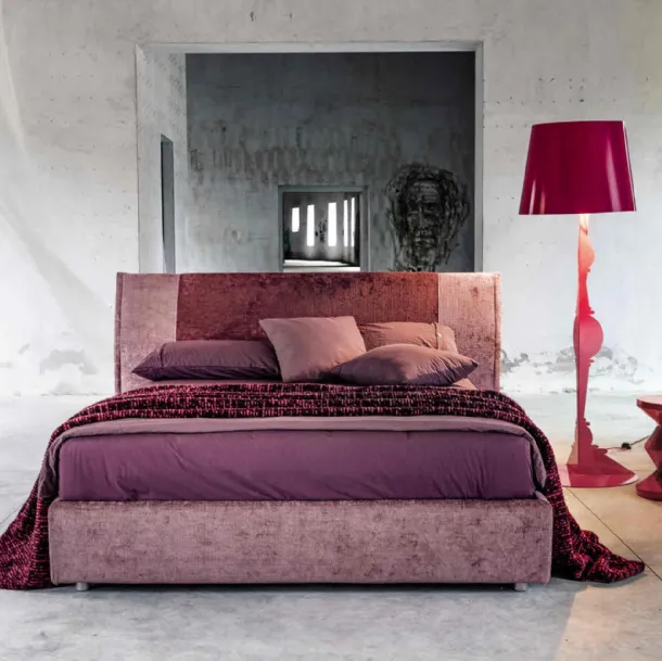 Letto in tessuto Ginger di Veneran
