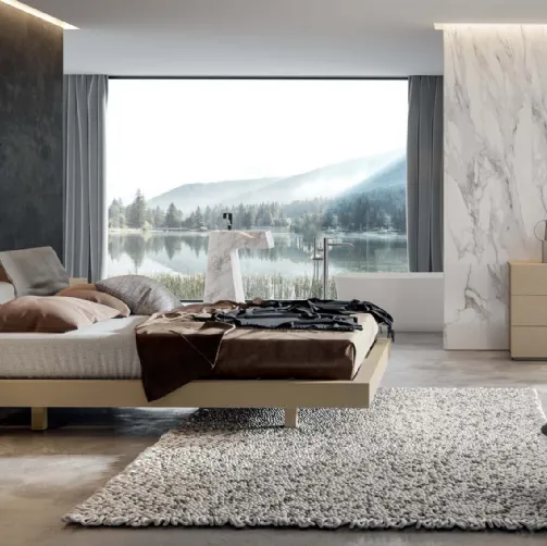 Letto Venus con box contenitore di Veneran