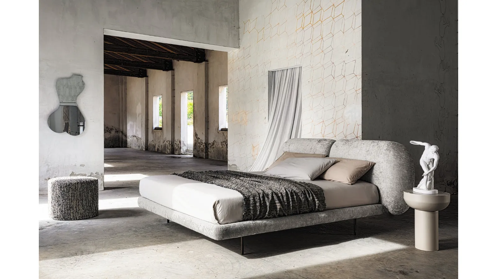 Letto imbottito Vogue di Veneran