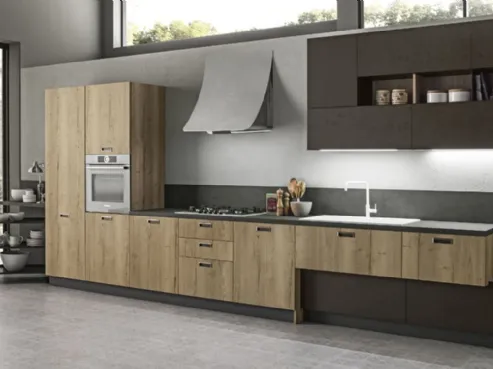 Cucina lineare Iside-Regina di Arrex