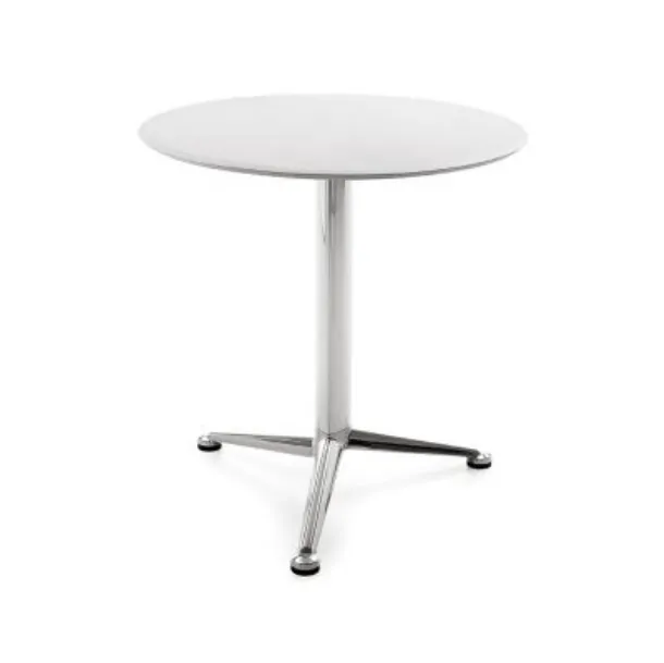Tavolino 3-Pod Table con top in polipropilene e base in alluminio di Infiniti