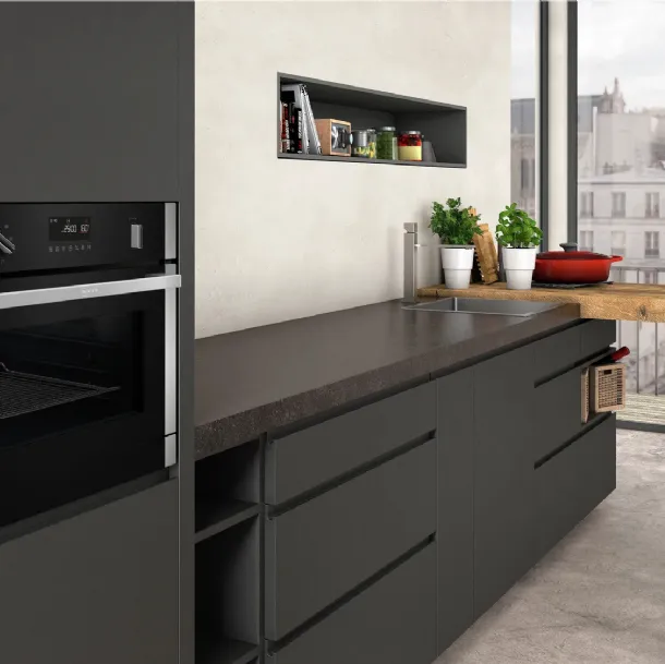 Forno a microonde da incasso con funzione vapore di NEFF