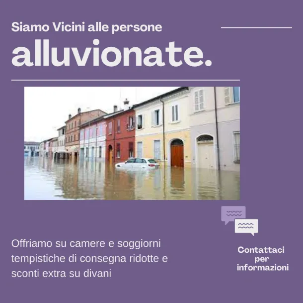 Uniti a sostegno Emilia Romagna colpiti da alluvione e calamità naturali 