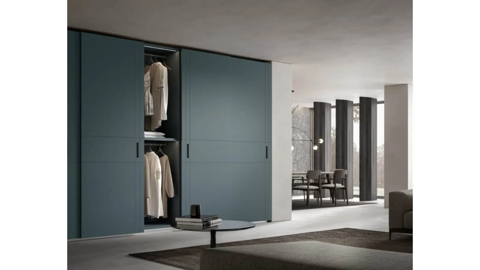 Armadio Linea New in laccato Galatea di Veneran