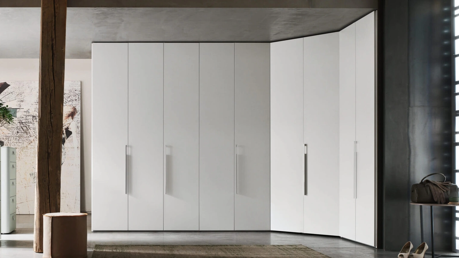 Armadio Wall Battente angolare di Maronese