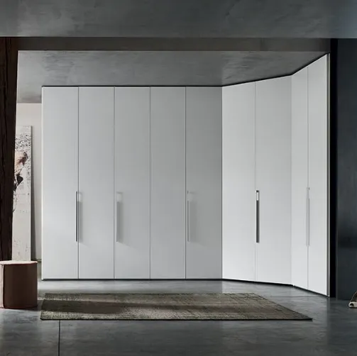 Armadio ad angolo Wall DL106 di Maronese Acf