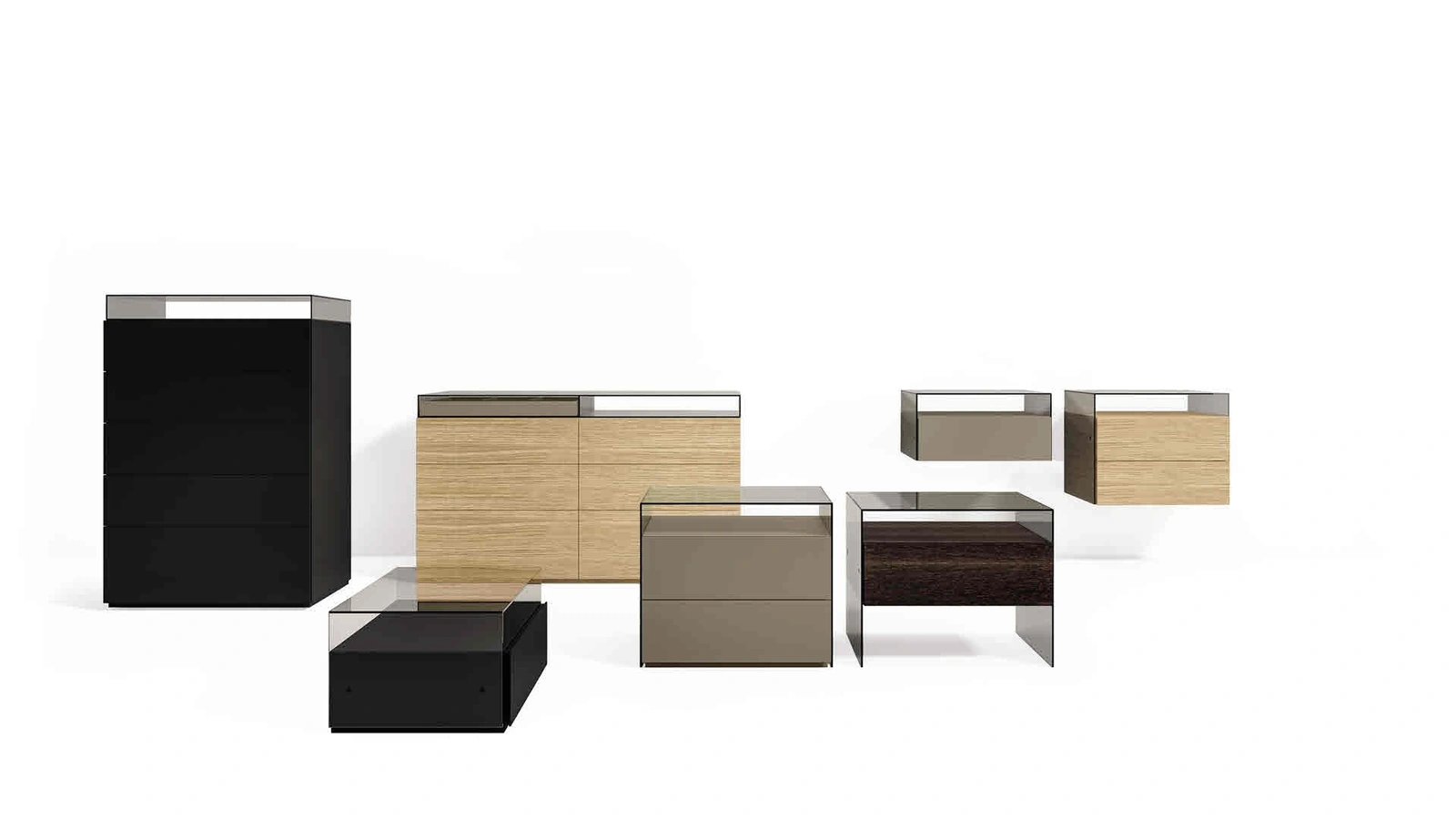 Gruppo Notte Modulo Glass di Veneran