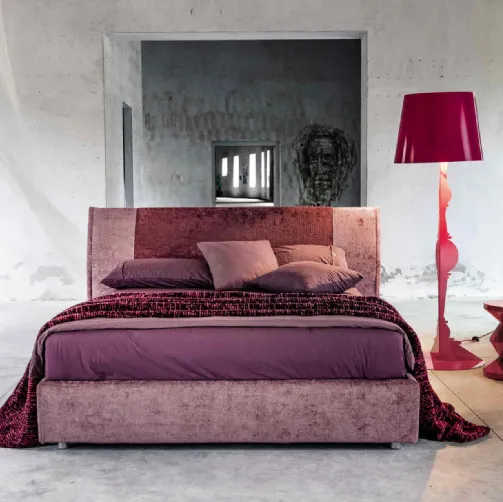 Letto in tessuto Ginger di Veneran