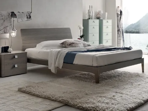 Letto matrimoniale Smart con testiera di Maronese ACF
