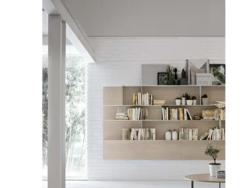Libreria Boiserie Composizione A108 di Tomasella