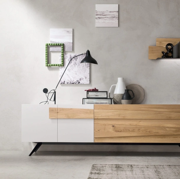 Madia Scuderia 01 in legno e laccato di Maronese