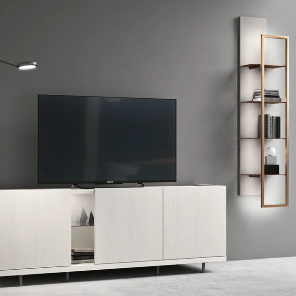 Mobile Porta Tv con piedini sm 2380 di Maronese