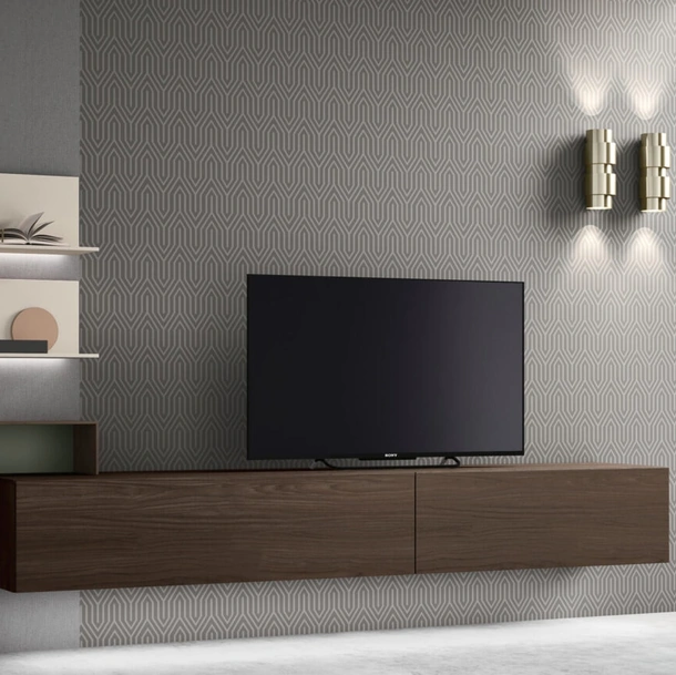 Mobile Porta Tv sospeso sm2358 di Maronese