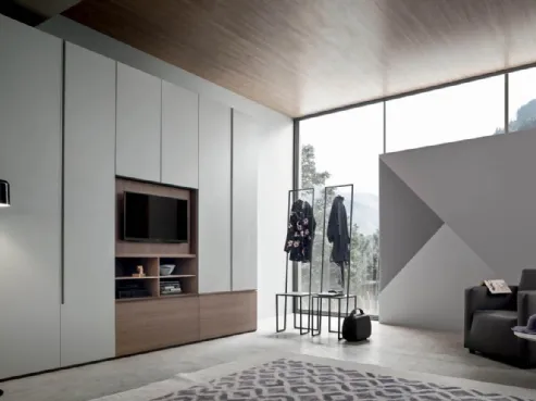 Mobile Porta Tv Step-Up in legno laccato di Maronese Acf