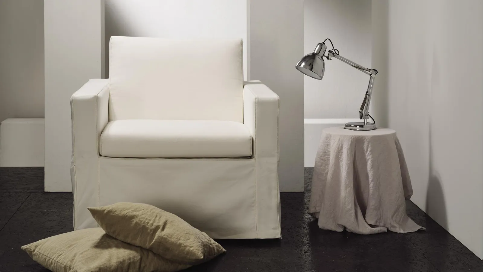  Poltrona Letto piccola e comoda in tessuto Moon Family Bedding