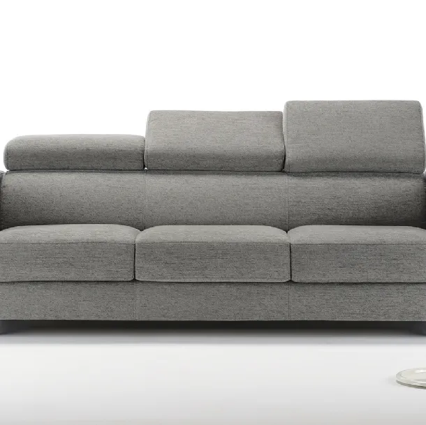 Divano a tre posti con poggiatesta regolabile Benjamin di Family Bedding