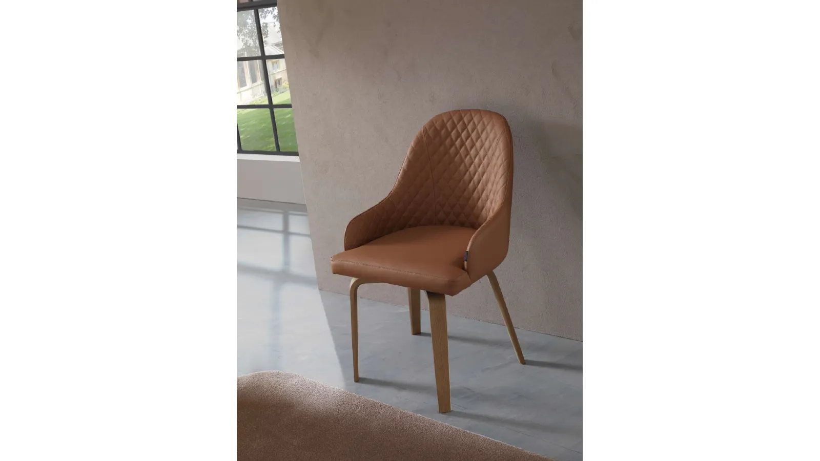 Sedia girevole Atena di Ozzio