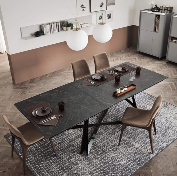 Tavolo con allunghe Poker di Maronese