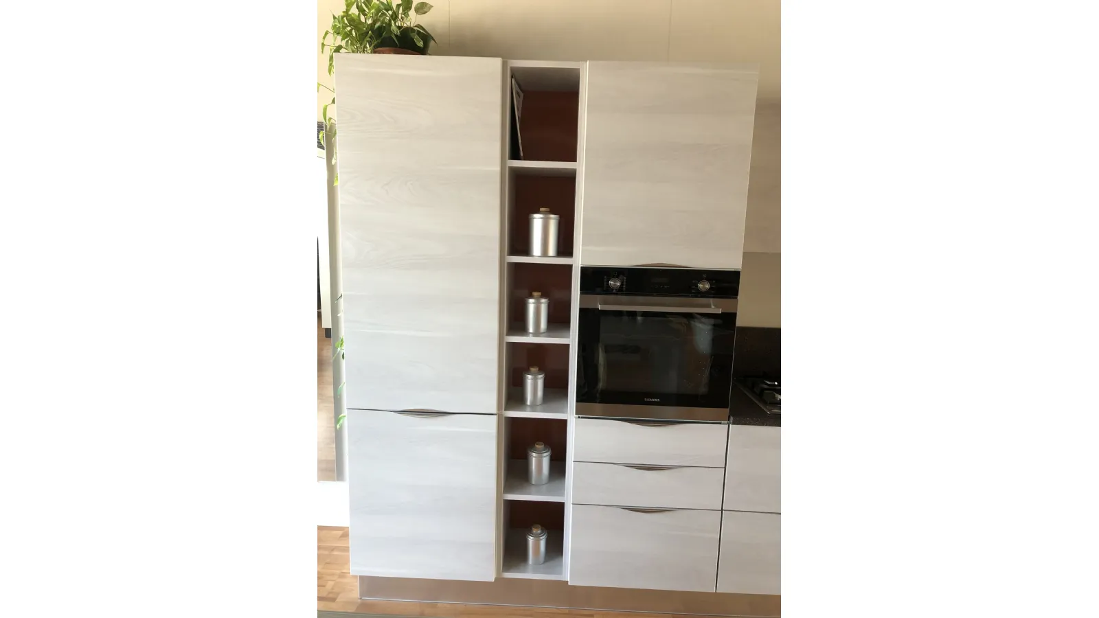 Cucina Arrex Lineare Cedro e Timo in offerta outlet