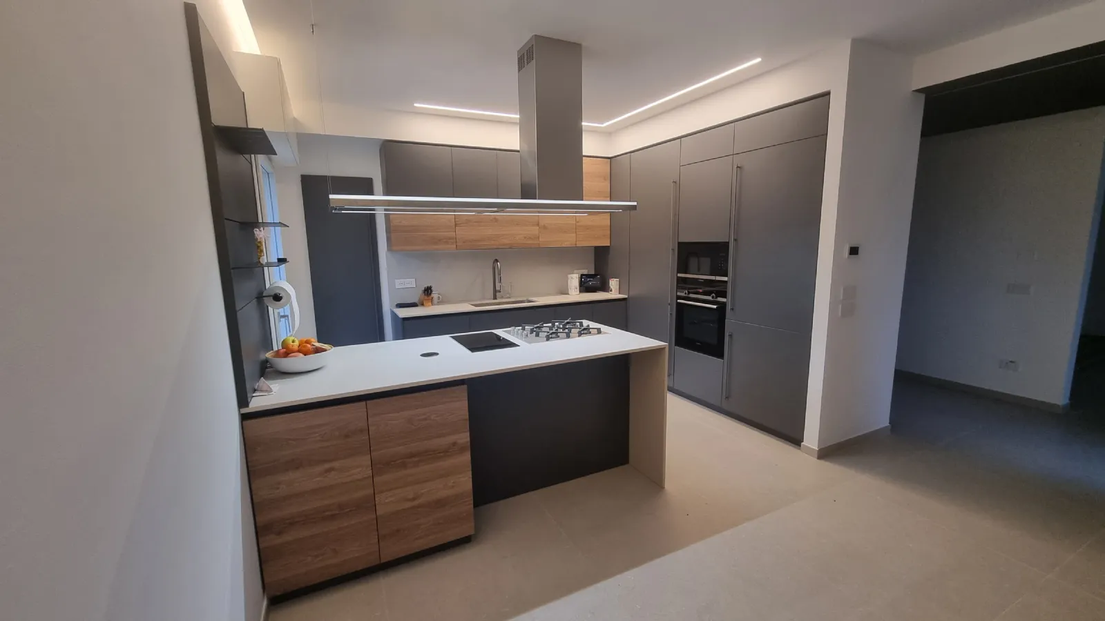 Dopo - cucina con isola