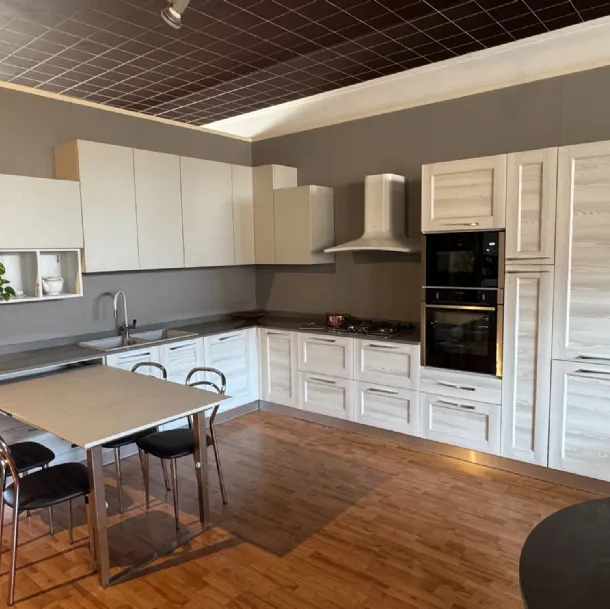 Cucina angolare completa arrex fiorella a prezzo ribassato