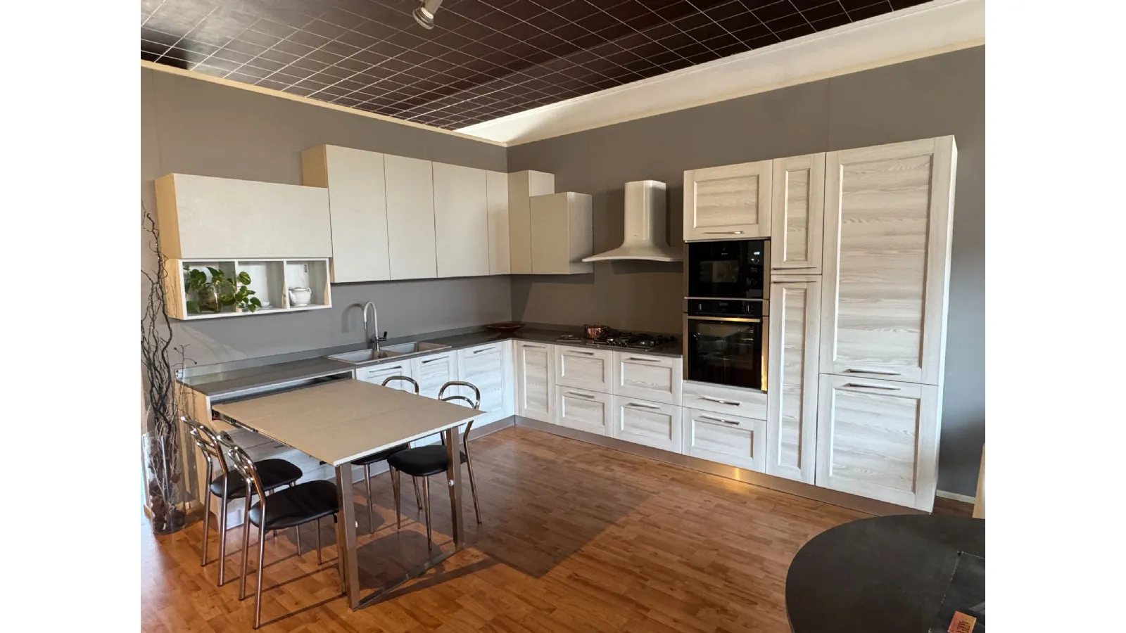 Cucina angolare completa arrex fiorella a prezzo ribassato