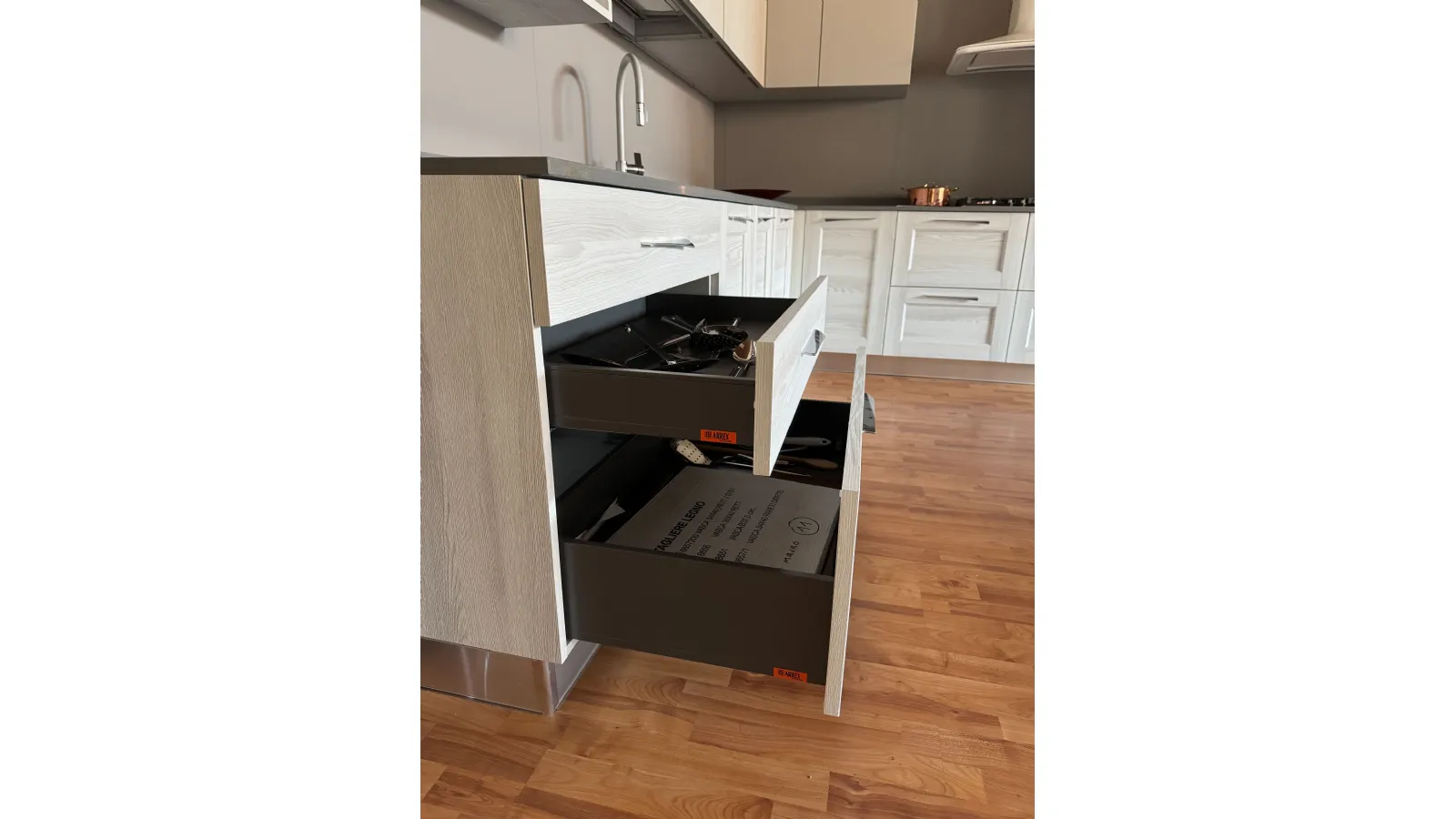 Cucina angolare completa arrex fiorella a prezzo ribassato
