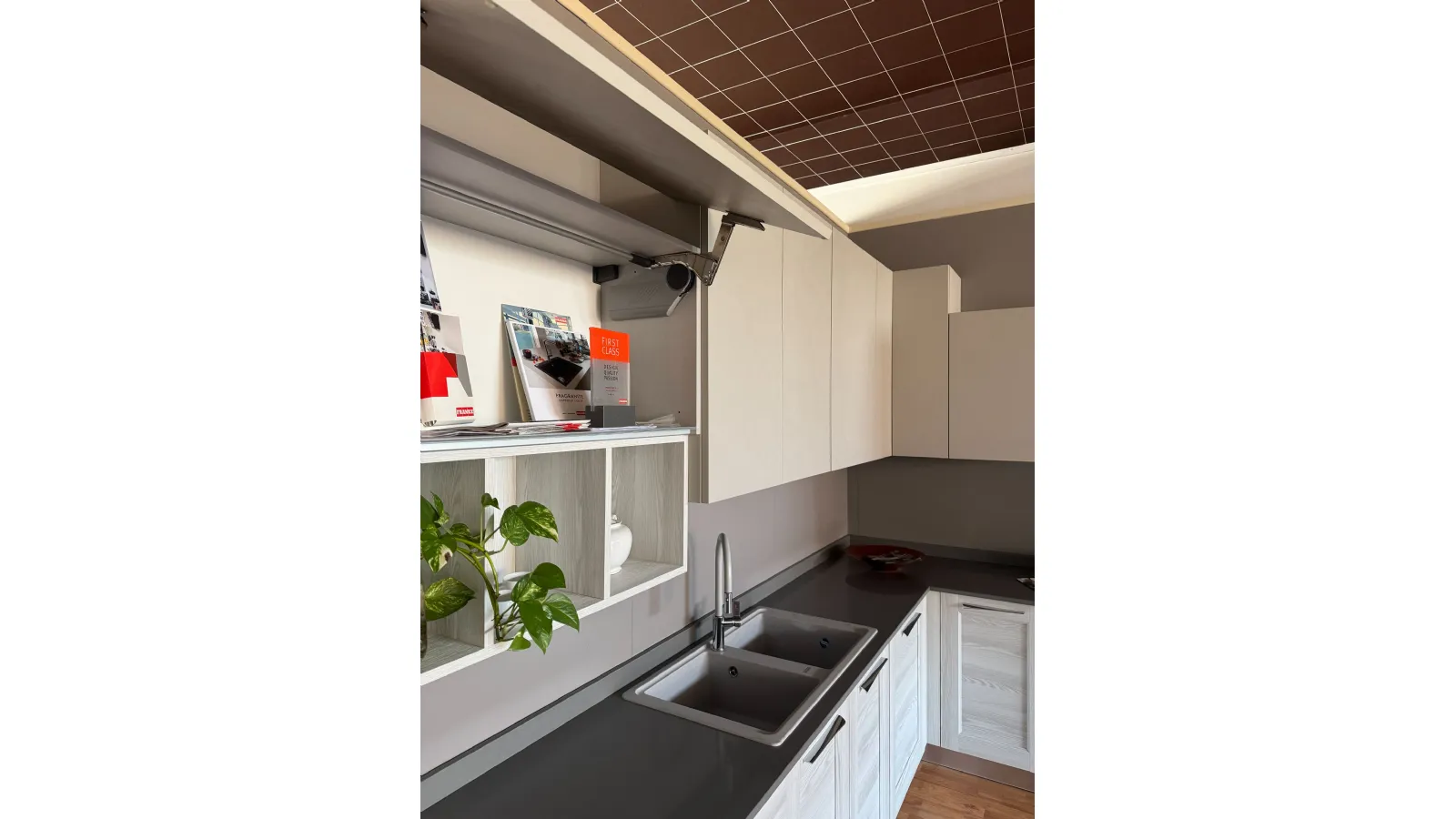 Cucina angolare completa arrex fiorella a prezzo ribassato