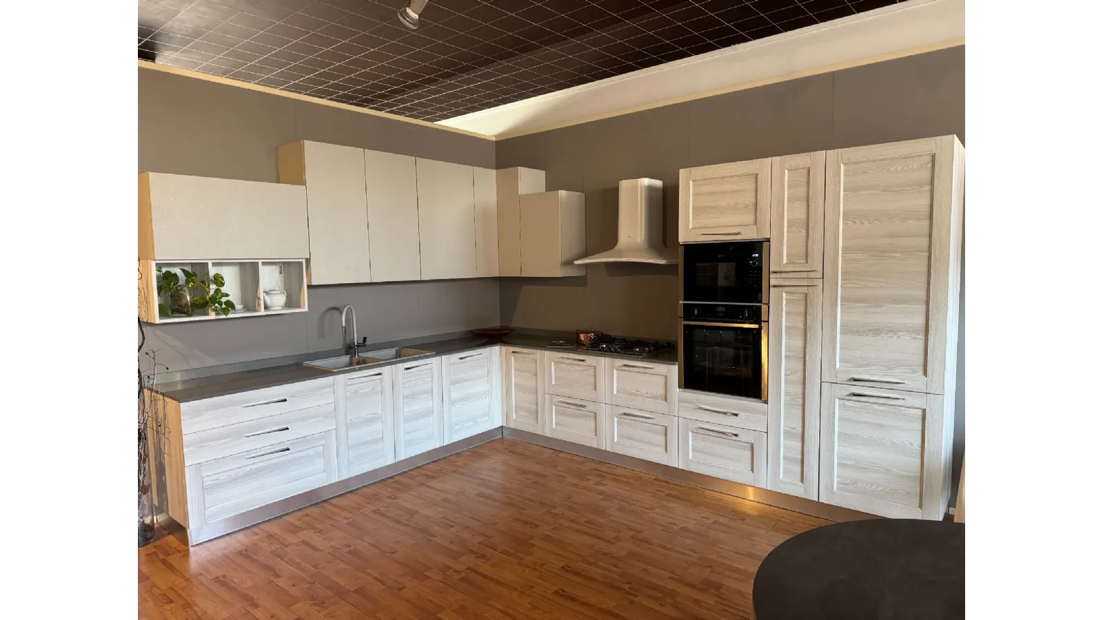 Cucina angolare completa arrex fiorella a prezzo ribassato