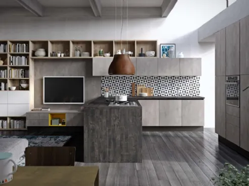 Cucina Design Faro e Quadro 2 di Aran