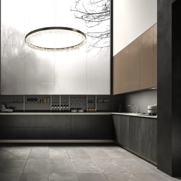 Cucina Design a golfo Lab13 Kitchen 01 di Aran