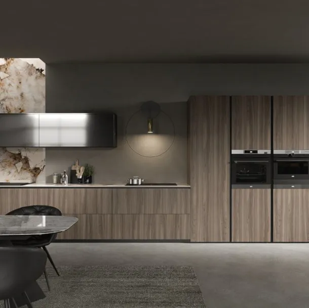 Cucina Design lineare Lab13 Kitchen 08 di Aran