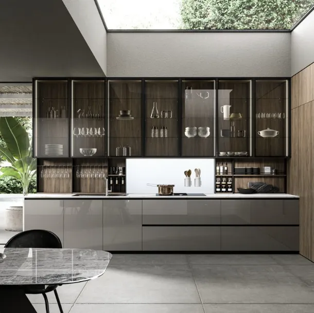 Cucina Design angolare Lab13 Kitchen 09 di Aran