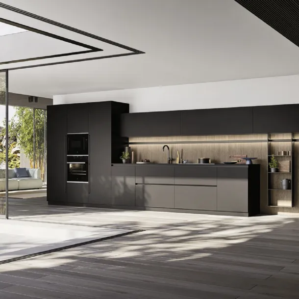 Cucina Moderna lineare Arizona 006 di Ar-due