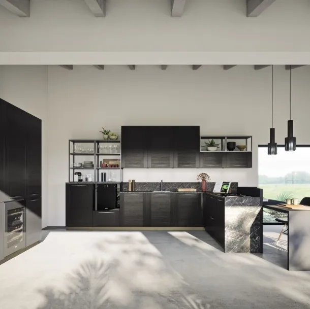 Cucina Moderna Frame di Arrex