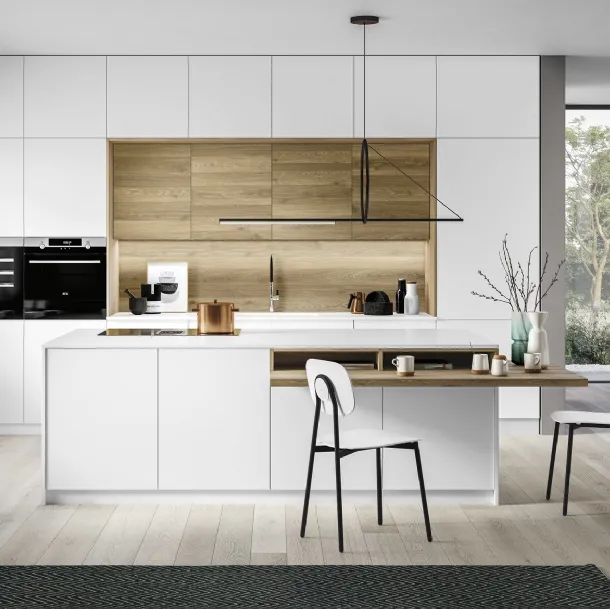 Cucina Moderna con isola J22 003 di Ar-due