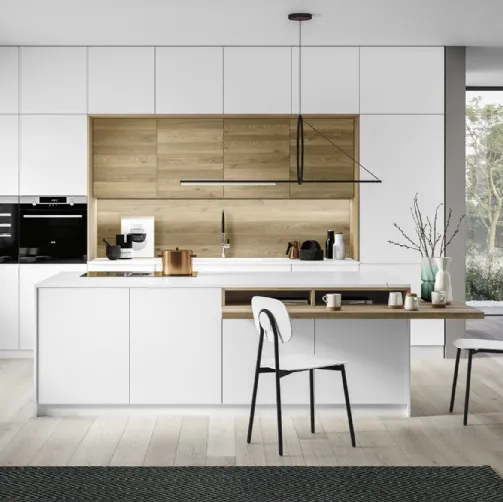 Cucina Moderna con isola J22 003 di Ar-due