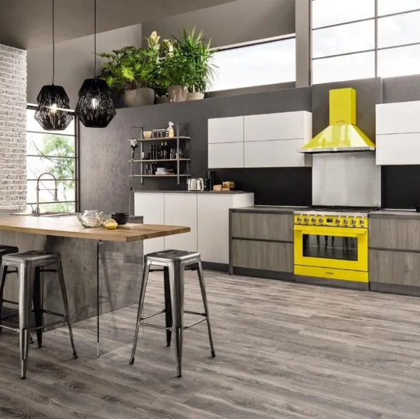 Cucina Moderna Primavera Origano e Latte di Arrex