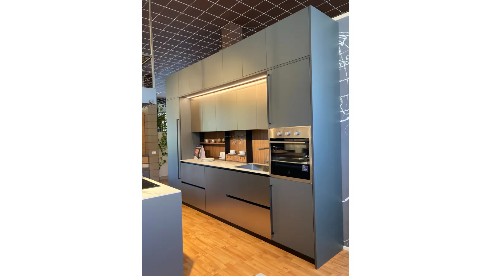 Cucina ad isola Erika Aran con forte sconto 