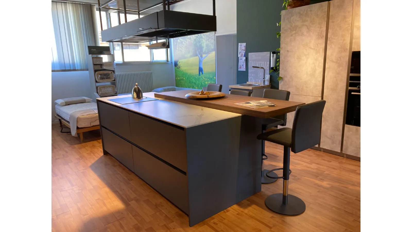 Cucina ad isola Erika Aran con forte sconto 