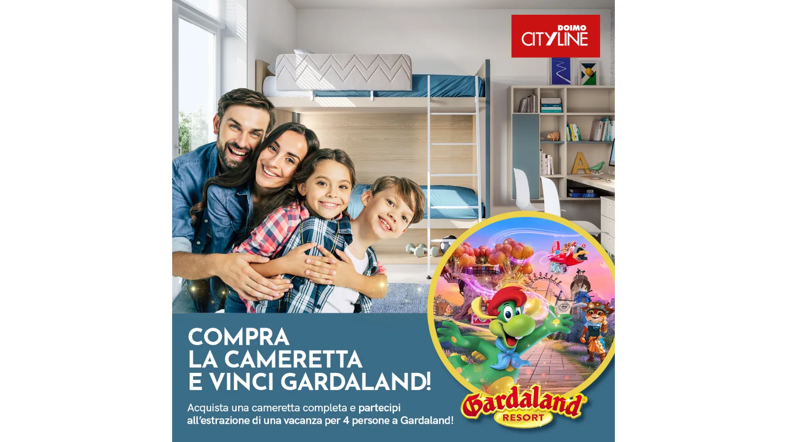 Promo Cameretta Doimo Cityline Primavera 