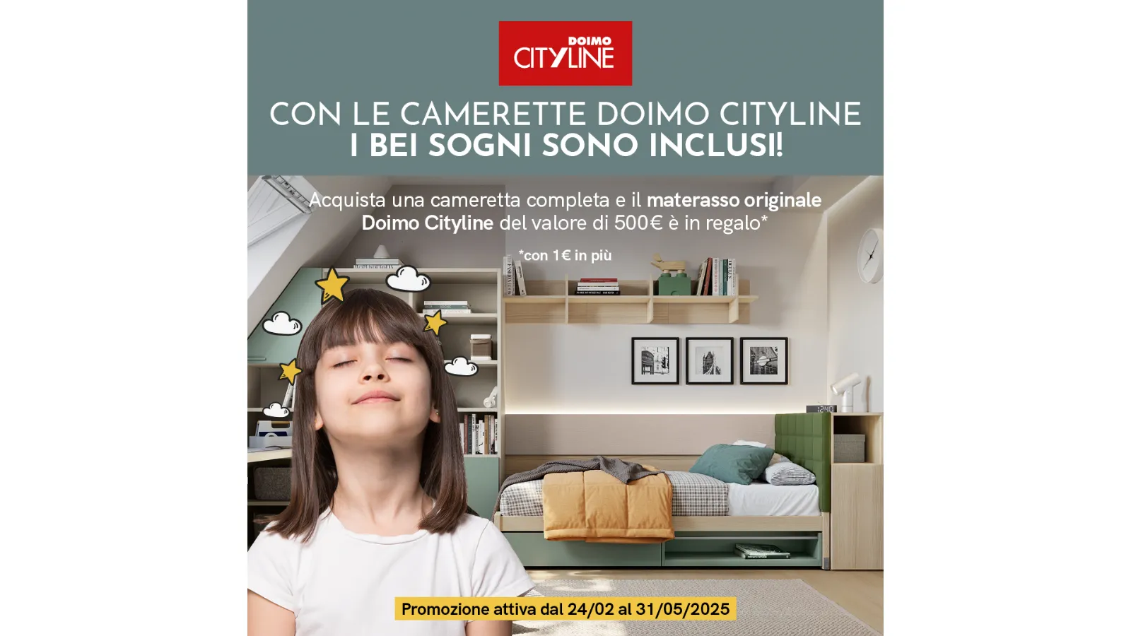 Promo Doimo Cityline Camerette Primavera 